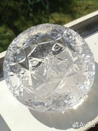 Пепельница хрустальная СССР