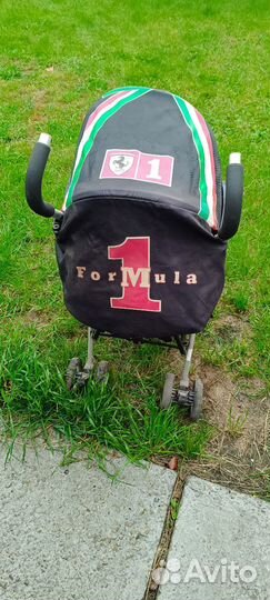 Прогулочная коляска трость бу