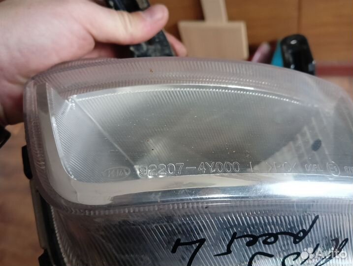 Kia Rio 3 противотуманная фара левая