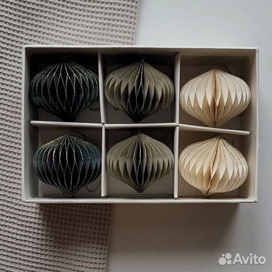 Елочные украшения hm home