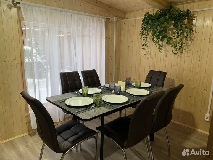 Коттедж с Баней на дровах