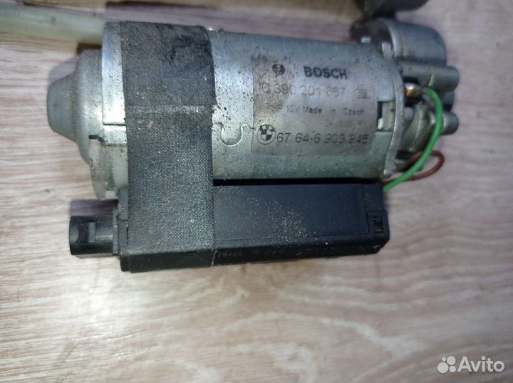 Моторчик электрорегулировки руля на BMW X5 Е53