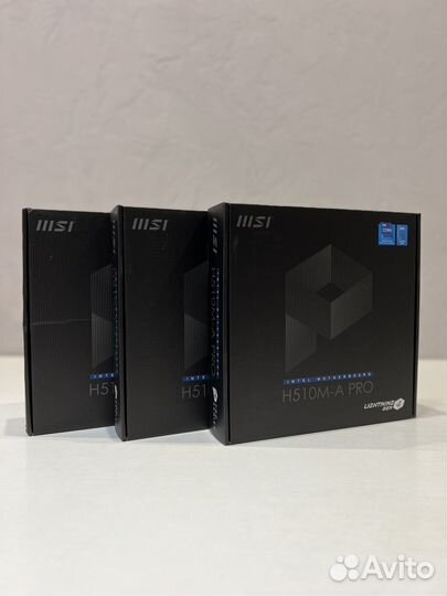 MSI H510M-A Pro, новые