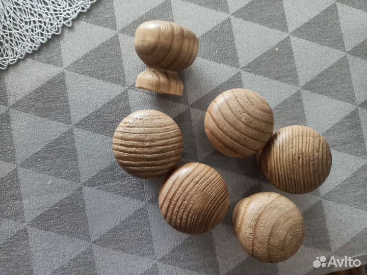 Деревянные мебельные ручки