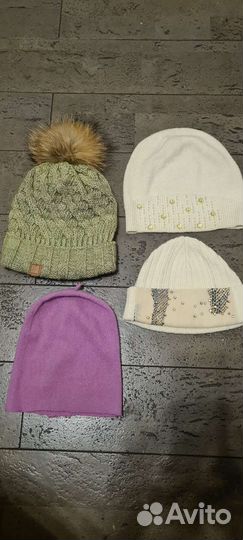 Шапка наушники Benetton вязаная