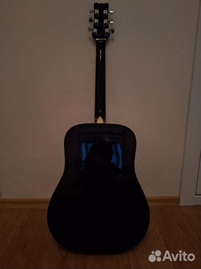 Акустическая гитара Martinez FAW-702 B черный