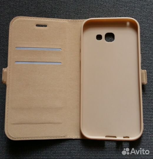 Чехол для samsung Galaxy A5 (2017) золотистый