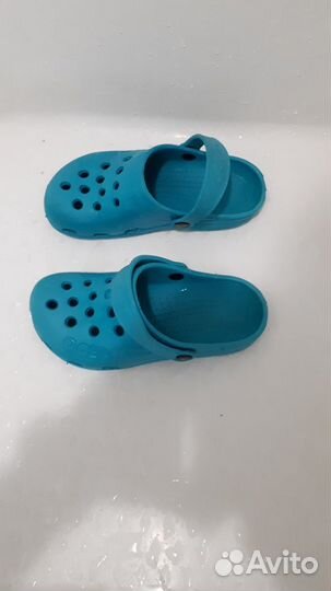 Сандалии детские кроксы, 34-35 размер