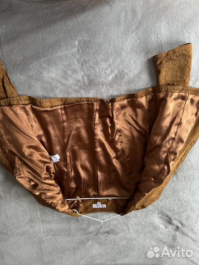 Замшевая куртка linea tesini