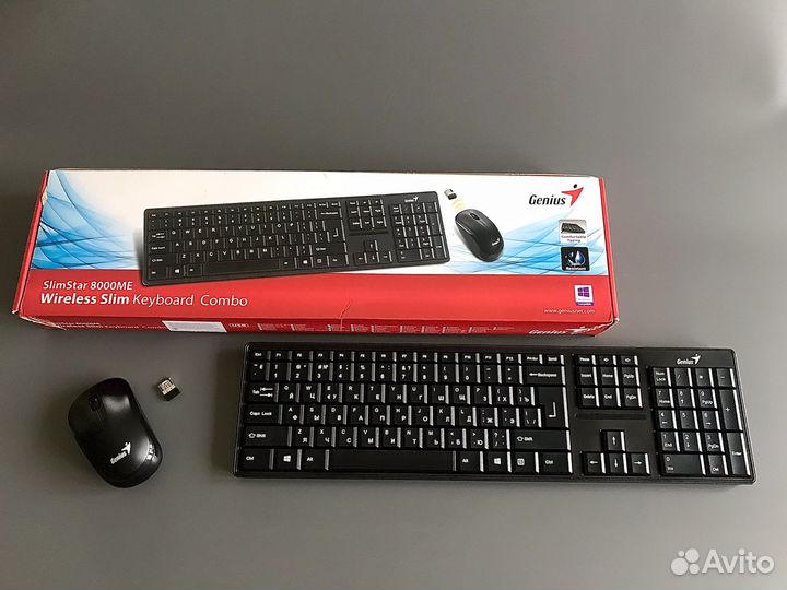 Клавиатура и мышь Genius SlimStar 8000 ME