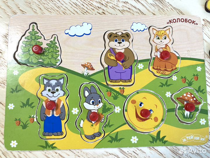 Деревянные детские игрушки