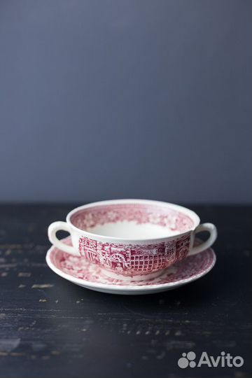 Бульонница англия staffordshire винтаж