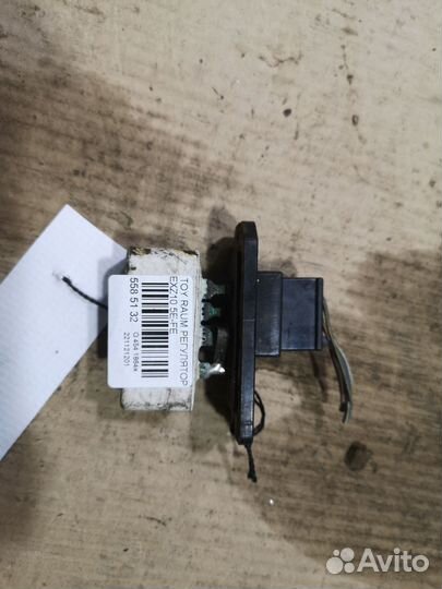 Резистор печки Toyota Raum EXZ10