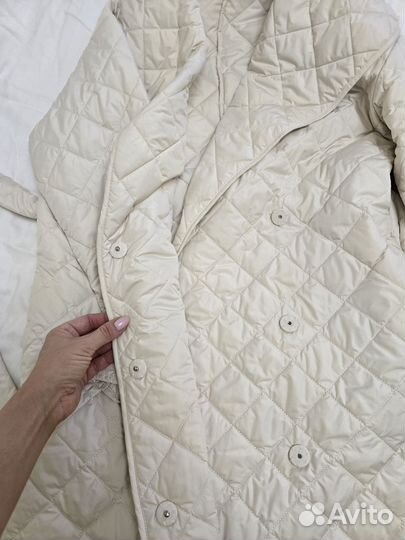 Стеганое пальто