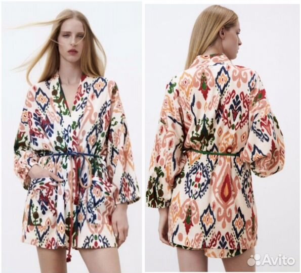 Кимоно, платье, костюм Zara limited edition