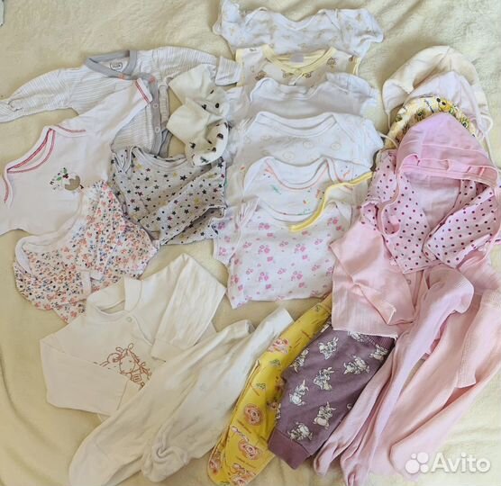 Пакет вещей для девочки