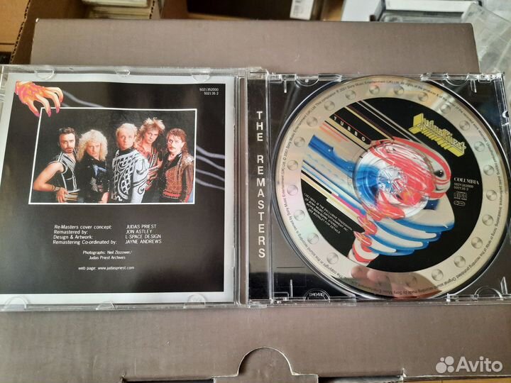 Фирменные CD Judas Priest USA/UK