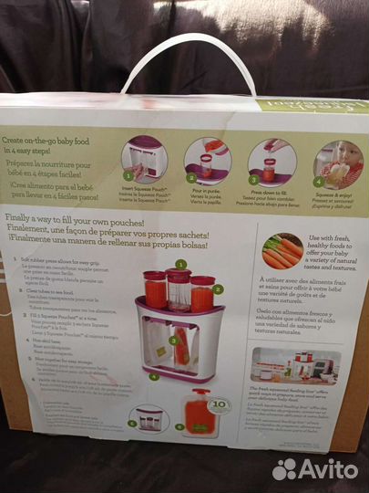 Фасовачная станция для детского пюре