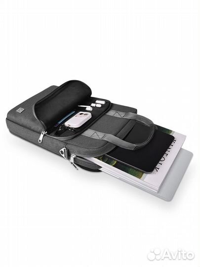 Сумка для ноутбука wiwu alpha vertical double laye