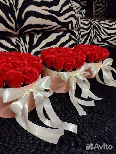 Цветы мыльные розы