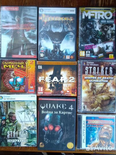 PC игры сd,DWD