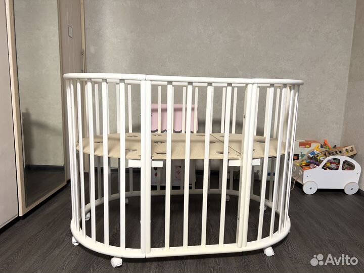 Кроватка трансформер для новорожденных