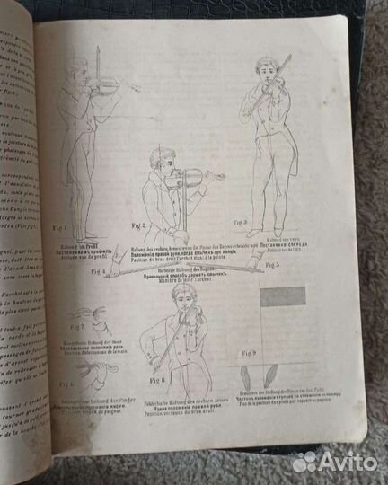 Дореволюционные ноты для скрипки