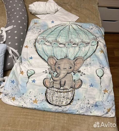 Бортики в кроватку