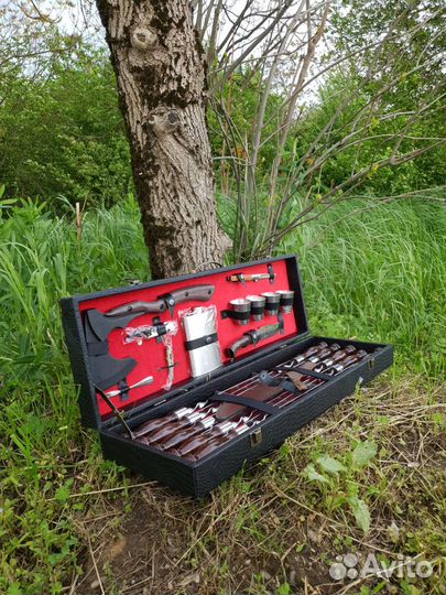 Шашлычный набор в кейсе
