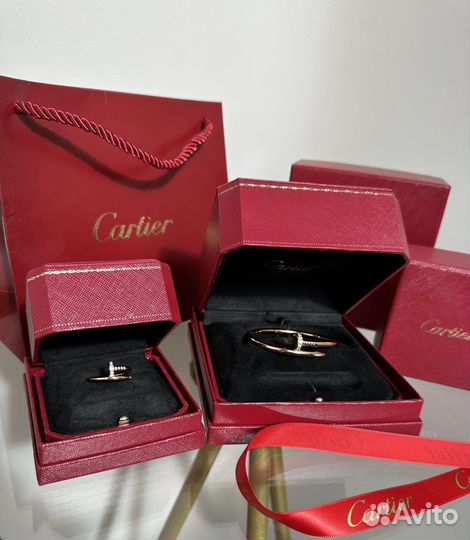 Золотой браслет cartier 750