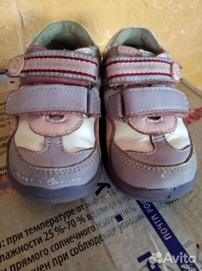 Ботинки для девочки Капика 21размер