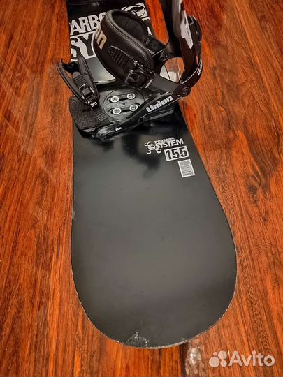 Сноуборд Arbor 155 и Крепления Union M