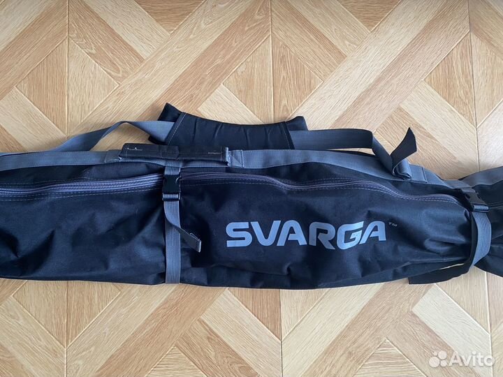 Чехол для горных лыж Svarga Omega-1 Black/Grey