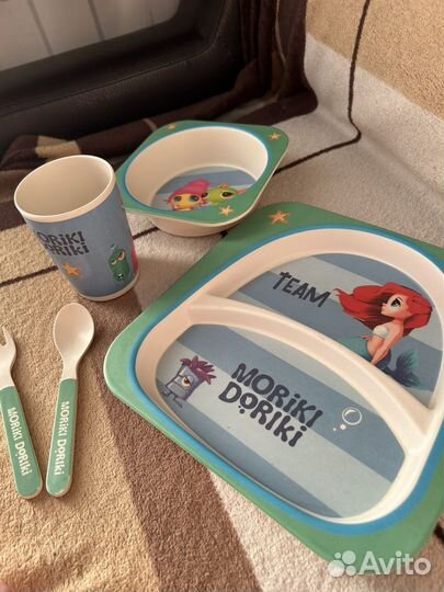 Детская посуда набором