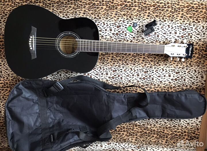 Акустическая гитара Veston F-38/BK + аксессуары