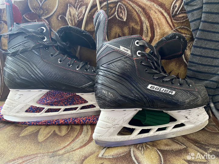 Хоккейные коньки bauer 41 размер