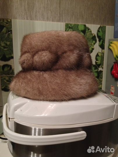 Шляпка норковая