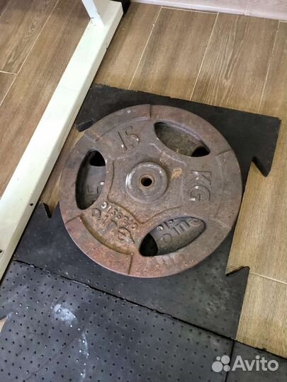 Штанга гриф блины