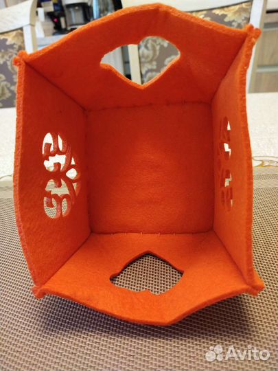 Корзинка фетровая для упаковки