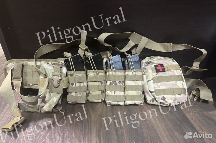 Пояс разгрузочный тактический с подсумками