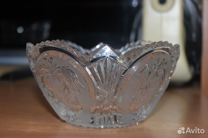 Вазы хрусталь СССР