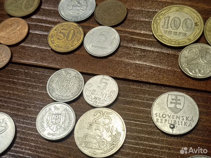 Иностранные монеты (25 стран)