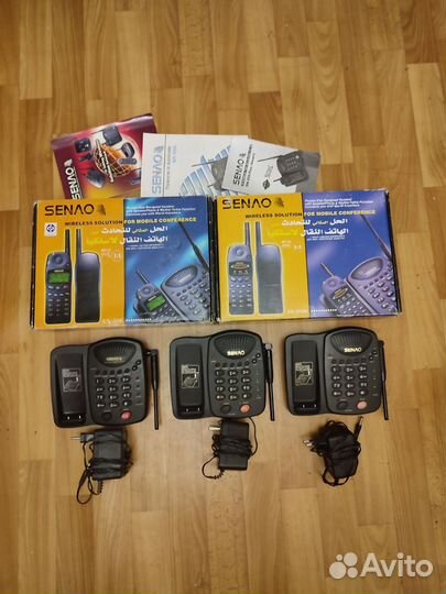 Радиотелефон senao(3 базы)