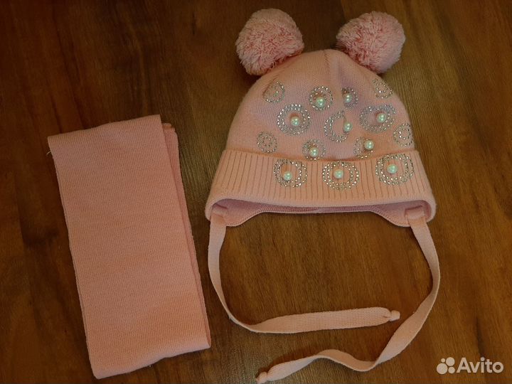 Комплект шапка шарф