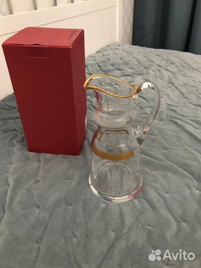 Кувшин из богемского стекла Кветна (Kvetna)