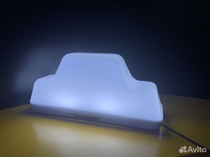 Шашка на такси с подсветкой