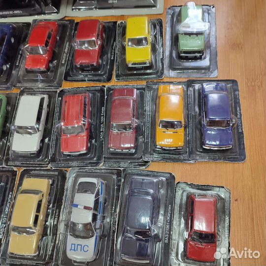 Модели Жигули разные 1:43