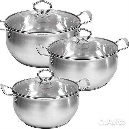 Набор кастрюль Mayer&Boch 31005, 6 предметов