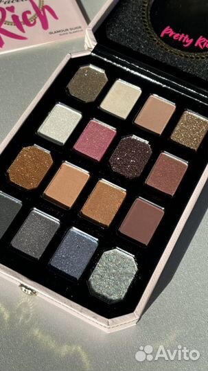 TOO faced diamond light pretty rich палетка теней