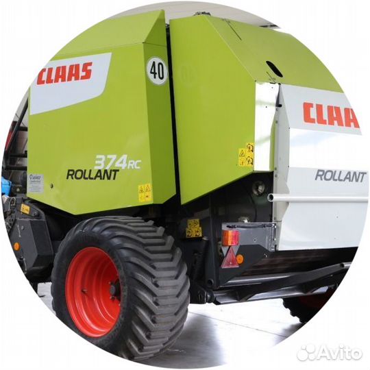 Пресс-подборщик Claas Rollant, 2013